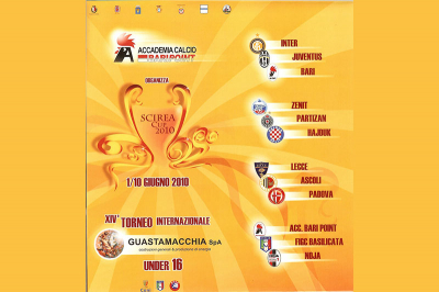 Scirea Cup 2010 XIV° Torneo Internazionale